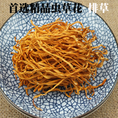 人工种植无杂质100克 蛹虫草 金虫草 大孢子头 北虫草花 虫草花