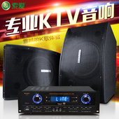 索爱 CK-M12家用专业12寸KTV音响套装卡拉ok全套会议功放卡包音箱