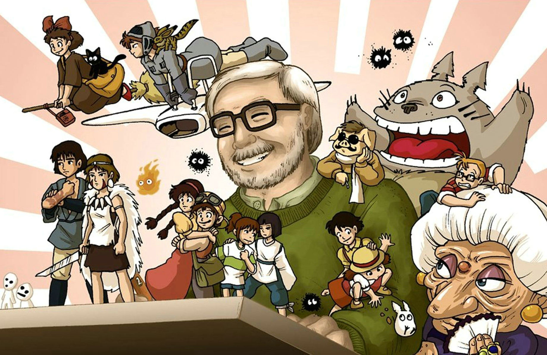 宫崎骏电影碟片作品全集18dvd正版动画片儿童片合集光盘国语龙猫