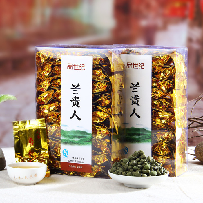 人参乌龙台湾高山茶 海南五指山兰贵人 浓香型 冻顶乌龙茶叶500g