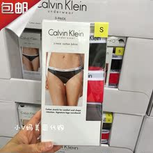 纯棉CK内裤 女比基尼 包邮 正品 Klein女士三角内裤 Calvin 美国代购