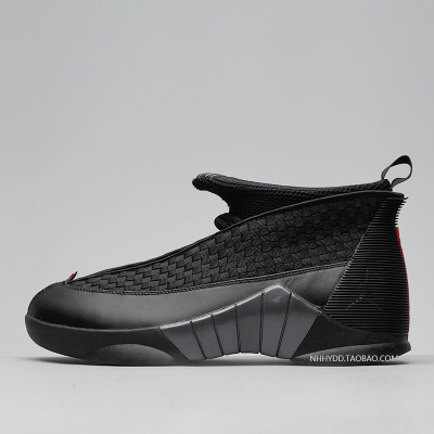 牛哄哄 air jordan 15 stealth aj15 隐形战机 黑红 881429-001