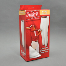 双膝补强白色 少年儿童4 Rawlings 11岁棒球裤 deluxe 美国进口