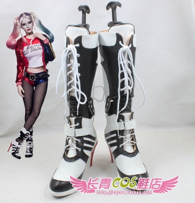 2656 自杀小队harley quinn 哈莉哈利奎因女小丑cos鞋cosplay鞋
