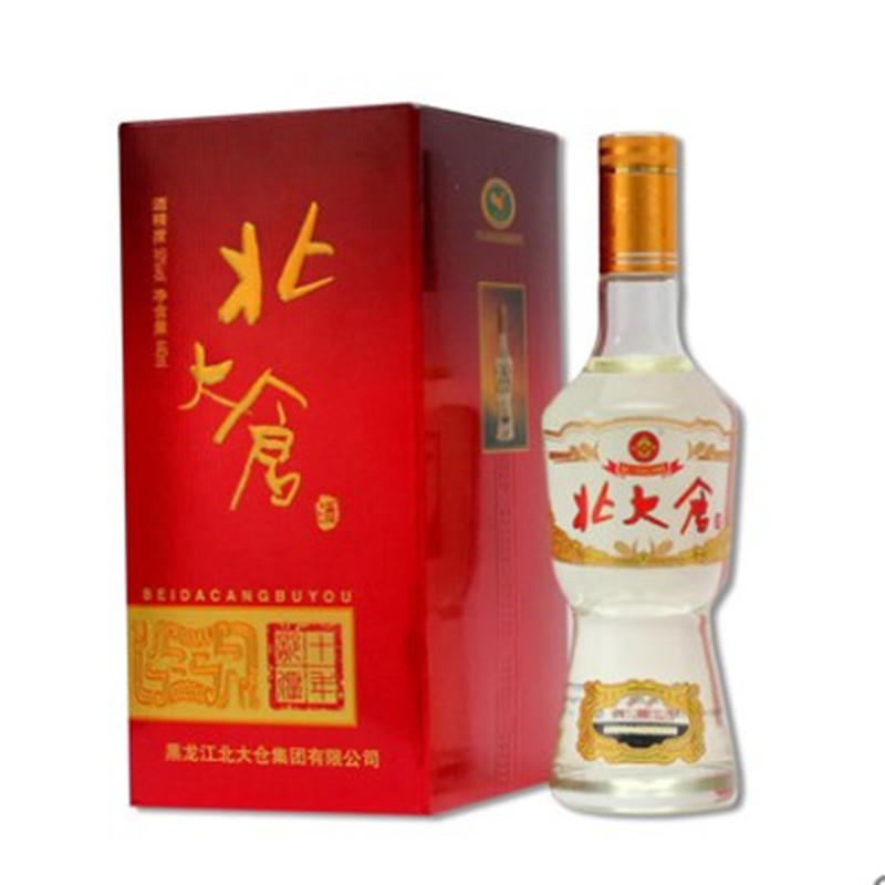 北大仓粮仓酒45度450ml一箱4瓶北大仓酒一瓶