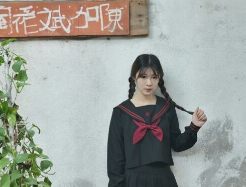 销校服_ jk制服秋冬水手服 六芒星暗黑系不良少