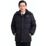 中老年羽绒服男加厚爸爸装短款保暖大码中年男装冬装外套清仓特价