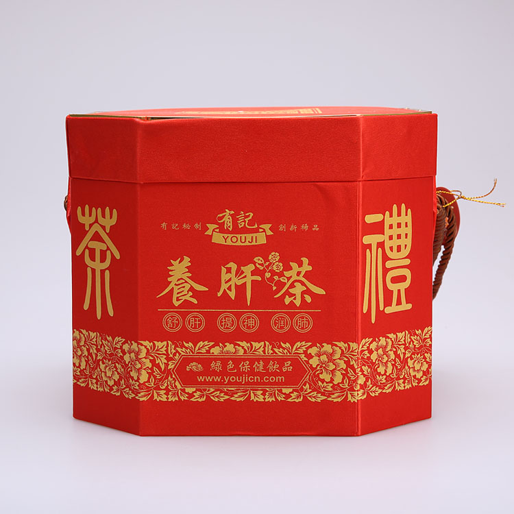 养肝茶正品有记益生茶八角桶装降肝火熬夜护肝茶养生茶送杯包邮