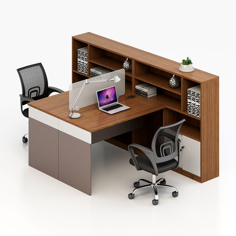 泽熙办公桌组合4人位财务办公桌新款双人组合员工桌职员办公桌2人