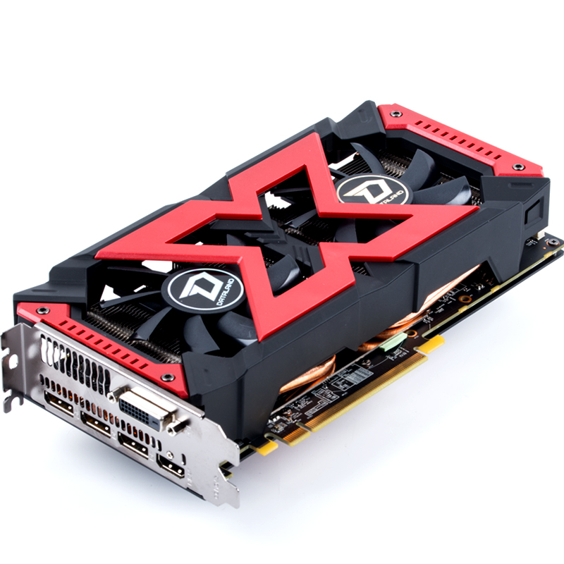 现货 迪兰恒进rx570 x-serial 4g 战将 游戏独立显卡 替rx470d