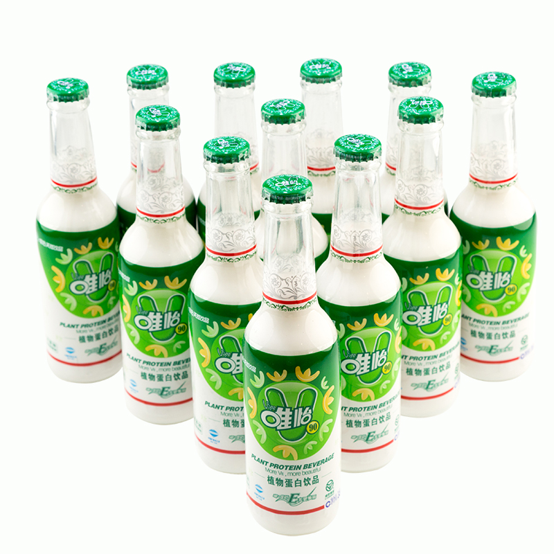 包邮 唯怡豆奶玻璃瓶植物蛋白饮料245ml*12瓶唯怡饮品