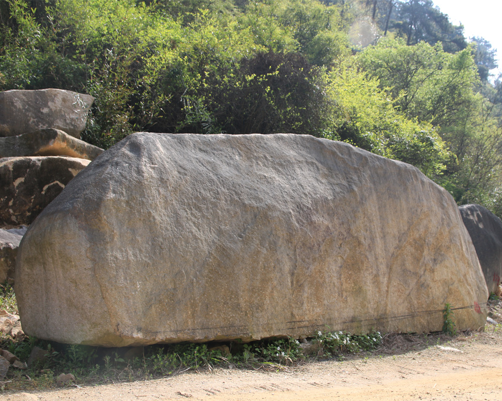 石雕假山石自然石晚霞红刻字天然原石观赏石园林风景大型门牌路标