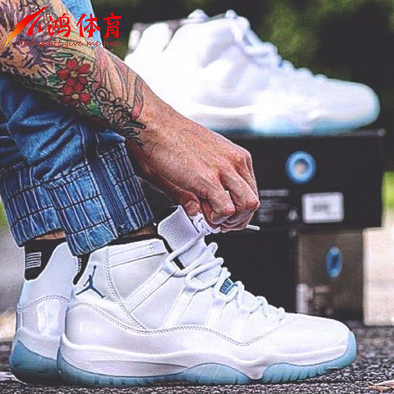 小鸿体育air jordan legend blue aj11 传奇蓝 378037-378038-117