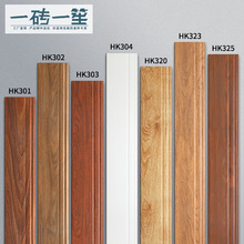 楼梯仿古瓷砖边线 100X800白色踢脚线 客厅卧室仿木纹走边线