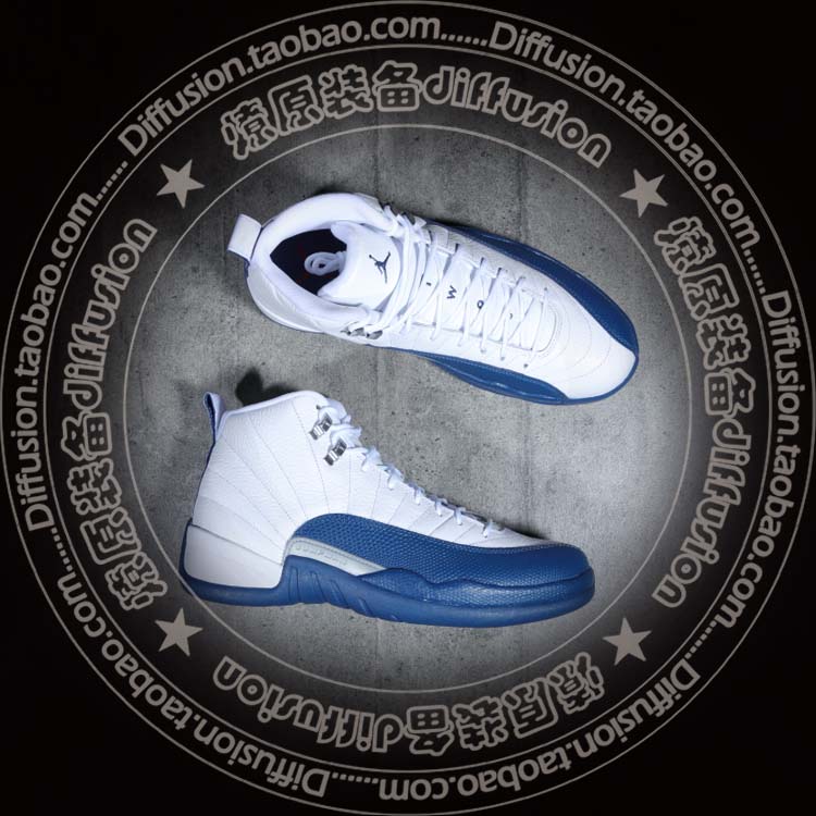 燎原air jordan 12 aj12 french blue乔12法国蓝130690-113