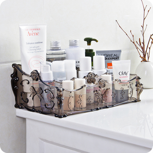 欧式透明化妆品收纳盒