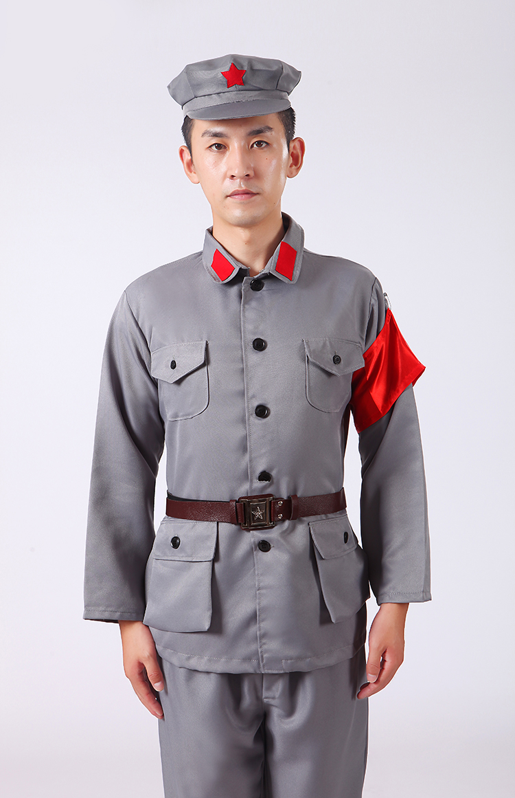 红军长征演出服套装成人八路军故事表演服舞台舞蹈抗战服装衣服