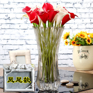 加厚特大号晶玻璃花瓶