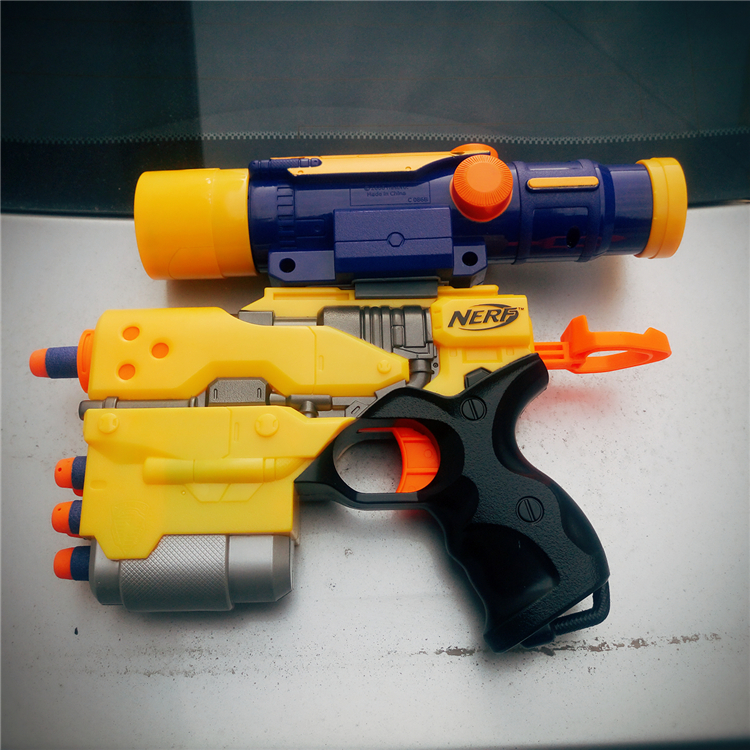 查看淘宝特价包邮孩之宝nerf 热火精英系列发射器 玩具枪软弹枪 男孩