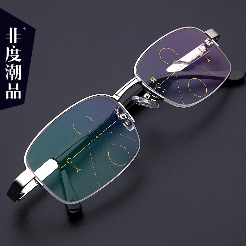 正品[多焦点老花眼镜]渐进多焦点老花眼镜评测