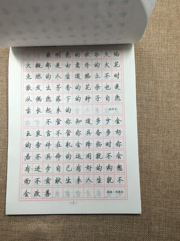 批发 罗扬 名人名言 行楷钢笔字帖描红本正楷学生成人临摹练字