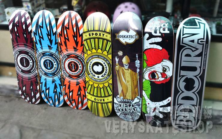 非常滑板 西班牙进口品牌bdskateco板面 7.875寸 8.25寸