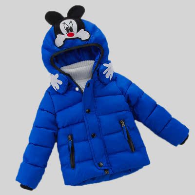 3岁男童棉衣4宝宝中长款冬季加厚外套6童装冬