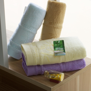 竹纤维竹炭超柔毛巾