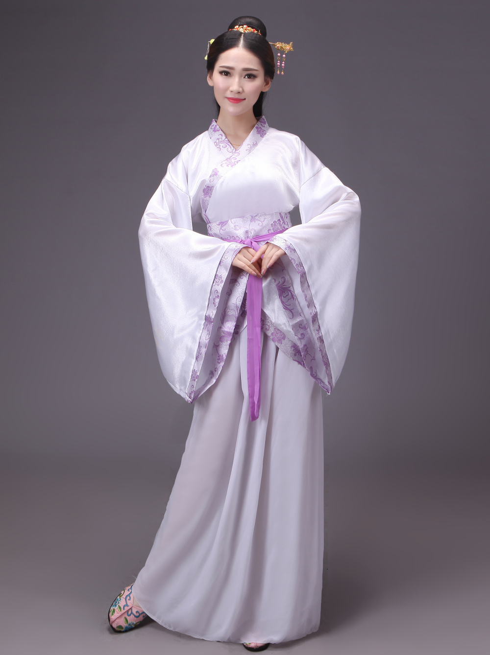 汉服汉式婚礼 汉服男女 古唐装女 古装汉服曲裾汉服襦裙改良唐装