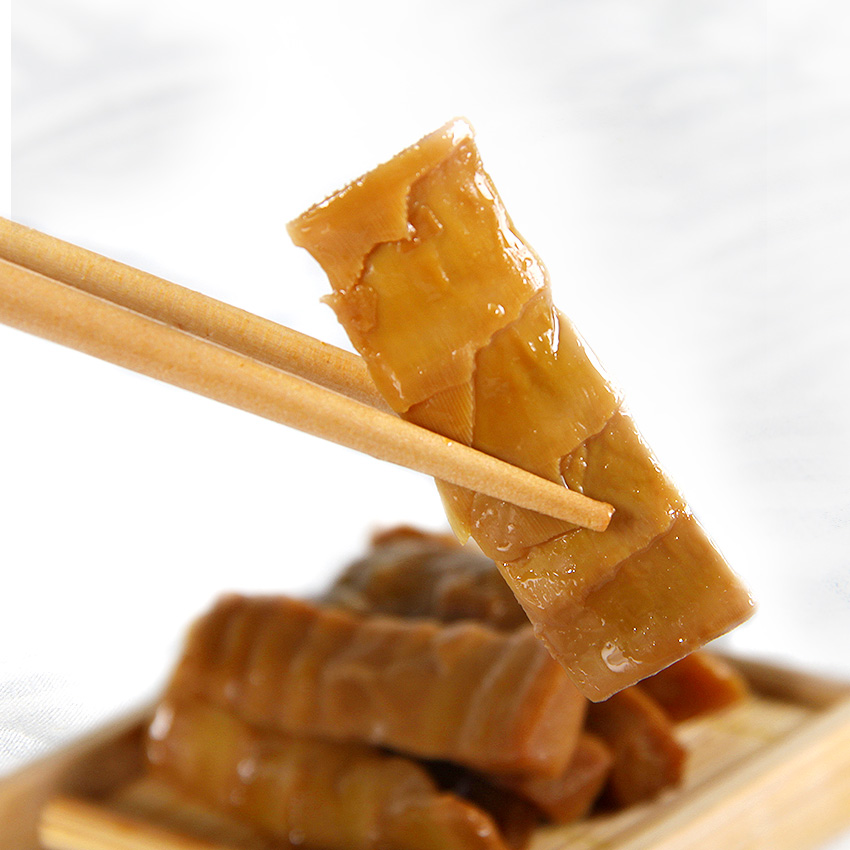 山海购 宁波奉化特产油焖笋 笋干酱油烤笋雷笋即食笋干零食150g