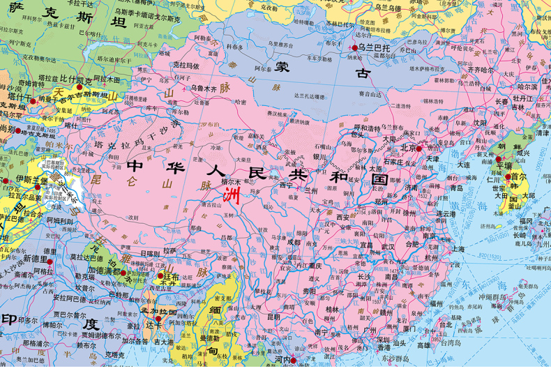 加大版 折叠地图 1.5*1.1米