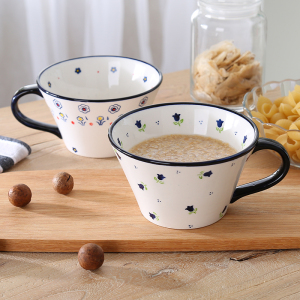 田园小清新小碎花马克杯