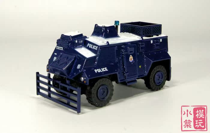 tiny 1/72 维和部队装甲车 锐武煞臣防爆车 ptu警车 合金汽车模型