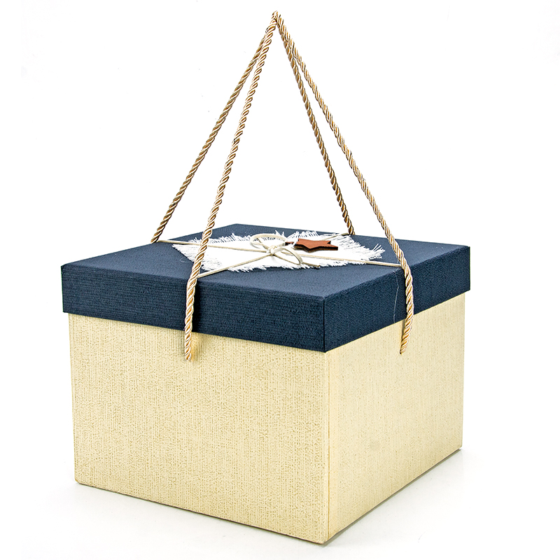 情人节复古大号包装盒礼品盒正方形伴手礼物盒