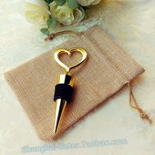 day WJ108 Glitter Valentine Stopper Favor Wedding Bottle
