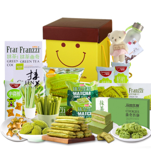 森林乐舞抹茶味零食大礼包