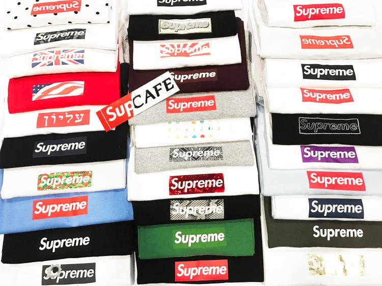 supreme历年boxlogo,supremeboxlogo 欣赏supreme box logo collection 展示款 短袖 收藏经典