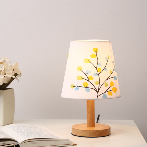 实木LED护眼小夜灯