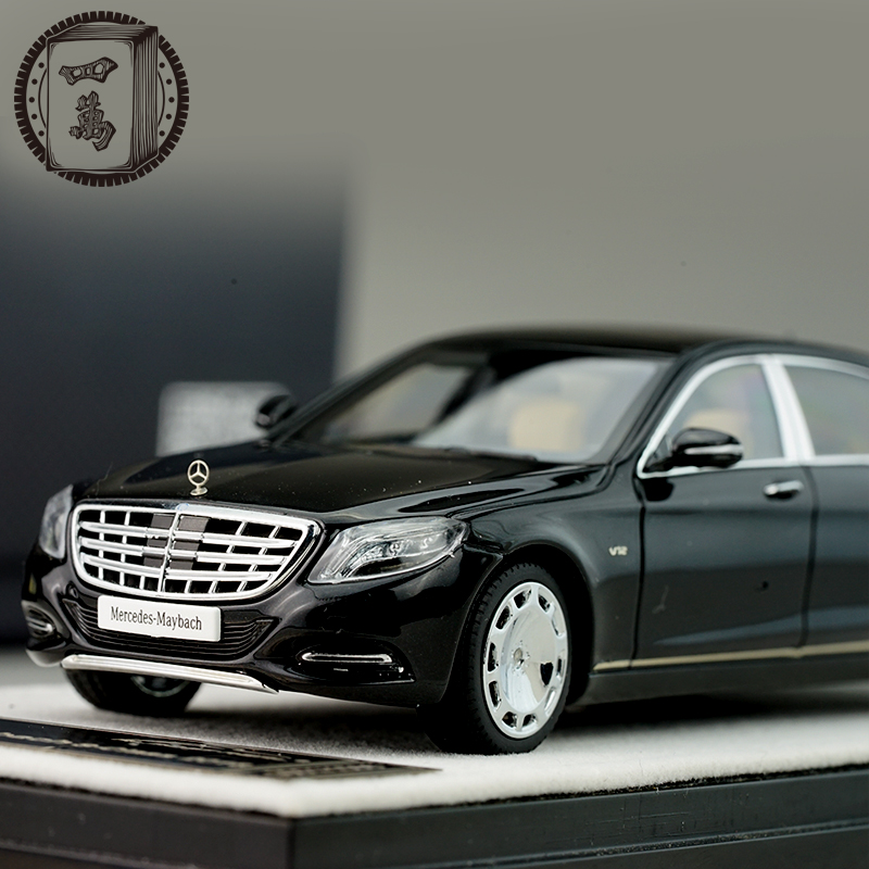 almost real 新品-1/43迈巴赫-奔驰s600 合金模型上市