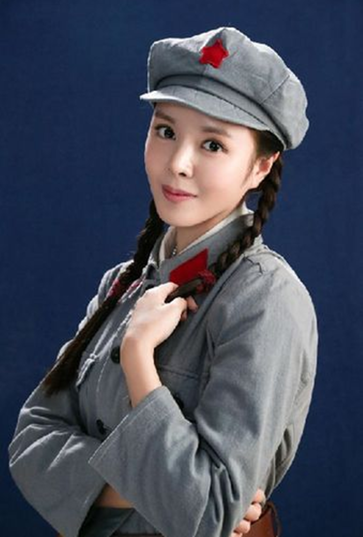 红军演出服八路军服装成人棉麻布新四军舞蹈服抗战军装男女款儿童