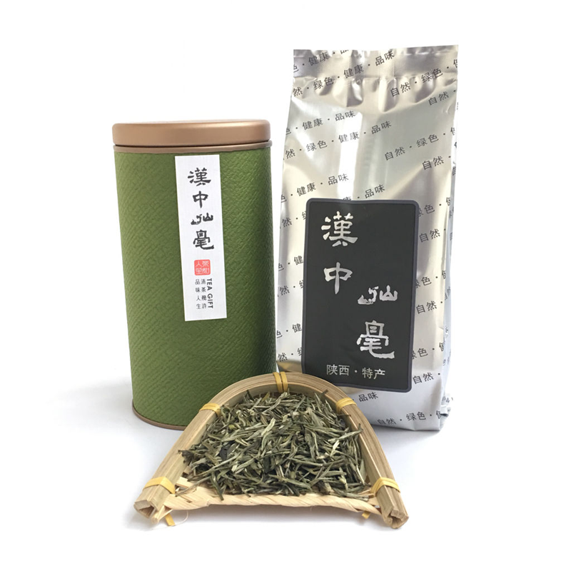 绿茶2017汉中仙毫 午子仙毫 绿茶春茶100g 礼盒装仙毫特级包邮