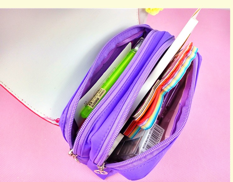 王者荣耀 奇迹暖暖双层大容量小学生密码锁铅