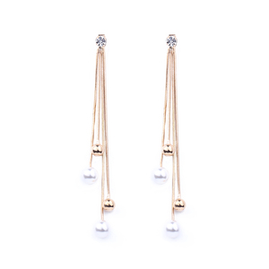 韩国气质流苏长款耳坠耳环