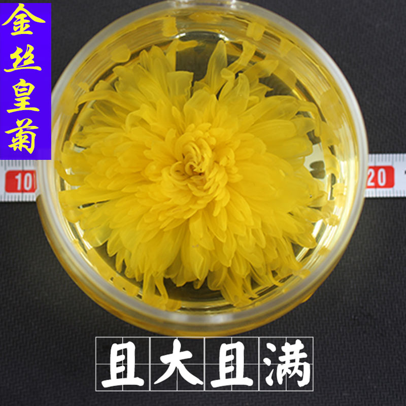 特级 金丝皇菊清热去火 皇菊 大菊花花茶一朵一杯皇菊花礼盒包装