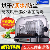 厨房碗筷小容量柜式餐具奶瓶迷你家用小型立式碗柜紫外线消毒柜