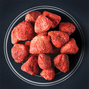 独角兽新鲜冻干草莓办公室健康休闲零食风味蜜饯食品特产年货36g
