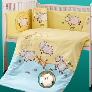 婴儿纯棉被子套装