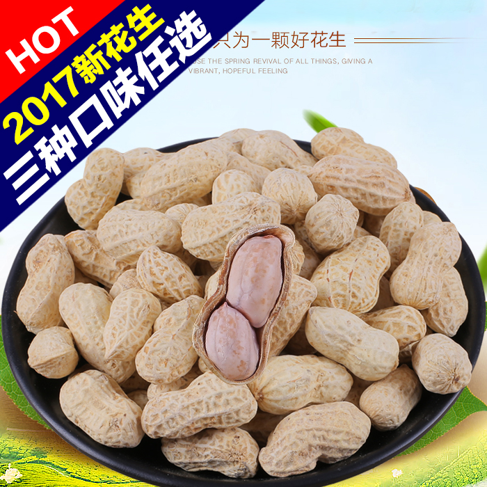 1000g蒜味花生包邮免运费龙岩花生蒜香奶香咸干花生批发坚果零食