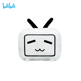 bilibili小电视,bilibili小电视表情 哔哩哔哩周边 小电视抱枕 毛绒公仔靠枕 b站小电视抱枕小号