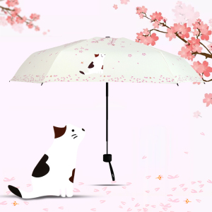 超轻小卡通防晒晴雨伞